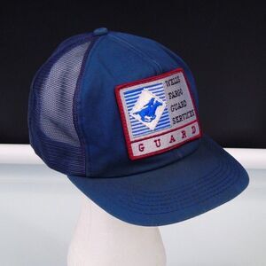 Wells Fargo Hat Guard Services Uniform Armored Service Snapback Cap USA